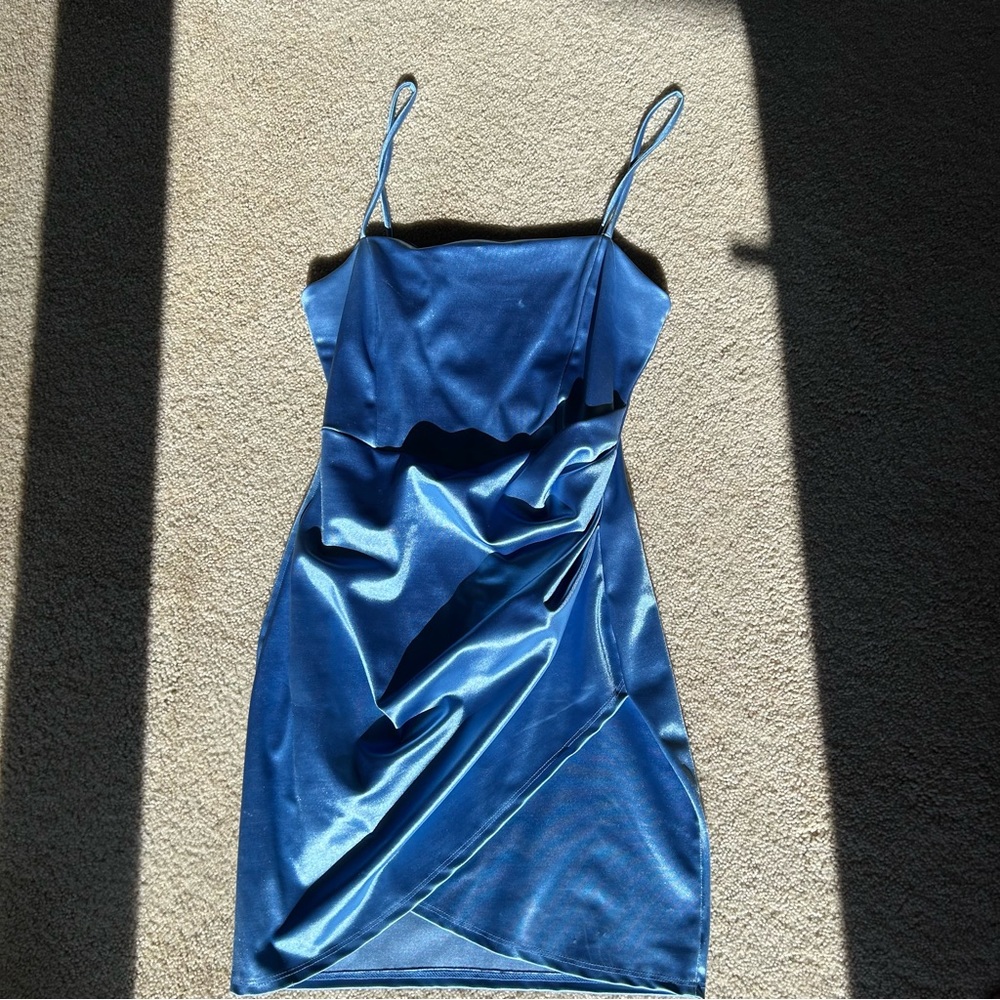 Light Blue Semi-formal Dress